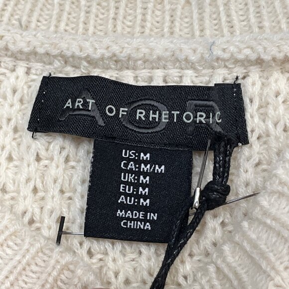 Art Of Rhetoric Sweater Vest Womens M Crochet Granny Square Afghan Boho Hippie - Picture 7 of 9